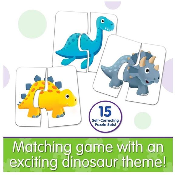 Dinosaurs: Learning Journey My First Match It Durable Quality Puzzle Age 2 - 5 - Picture 2 of 14